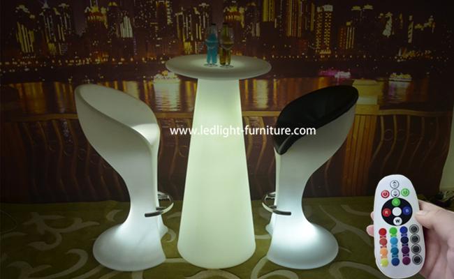 Цвета изменяя светящее стула Адвокатуры СИД водоустойчивое высокое для ночного клуба
