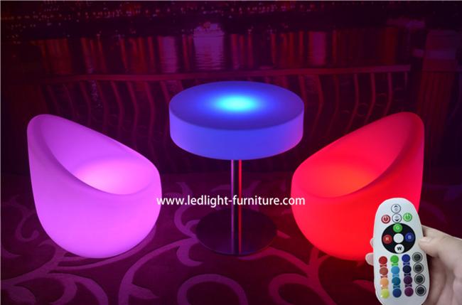 Элегантные яйцо сформировали стул Адвокатуры СИД/крытое освещают вверх стулья с 16 цветами