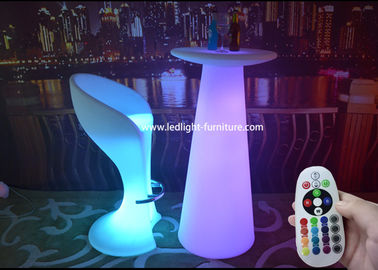 Китай Цвета изменяя светящее стула Адвокатуры СИД водоустойчивое высокое для ночного клуба поставщик