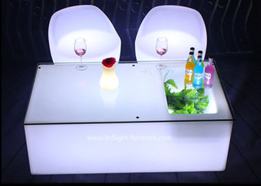 Китай Мобильная мебель света СИД украшения КТВ красит переменчивый с стеклянной верхней частью поставщик