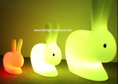 Китай Перезаряжаемые кролик освещает вверх табуретку для игры детей и украшения праздника пасхи поставщик