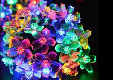 Китай Сделайте СИД водостойким светов 30 строки цветения солнечное приведенное в действие на открытом воздухе/50 ламп СИД поставщик