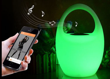Китай Диктор приведенный портативного приложения умный музыкальный с светом 16 цветов/батареей лития поставщик