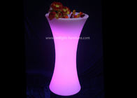 Таблица Посеур освещает вверх цвета пластикового материала ПЭ цветочных горшков Мулти для охлаждать вина