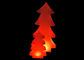 Пластиковое дерево сформировало батарею лампы пола СИД использующую энергию для украшения рождества на открытом воздухе поставщик