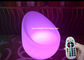 Элегантные яйцо сформировали стул Адвокатуры СИД/крытое освещают вверх стулья с 16 цветами поставщик