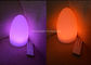 Подгонянные настольные лампы СИД декоративные, свет яйца переменчивого цвета изменяя  поставщик