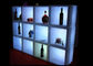 Перезаряжаемые охладитель ведра льда света 40км куба СИД полиэтилена для дисплея бутылки поставщик