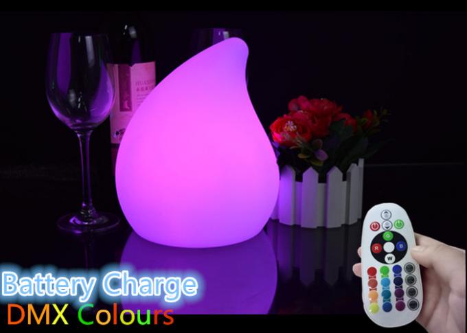 Настольные лампы СИД Мулти цвета декоративные, ночи дистанционного управления освещаемый батареей