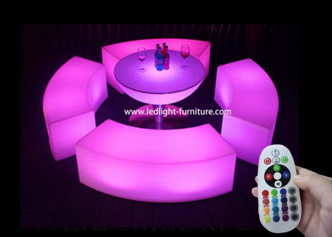 Модный осветите вверх на открытом воздухе стул барных стулов СИД с изменением 16 цветов