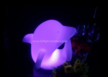 Китай Милая красочная настольная лампа света ночи дельфина праздника наблюдает продукция для комнаты поставщик