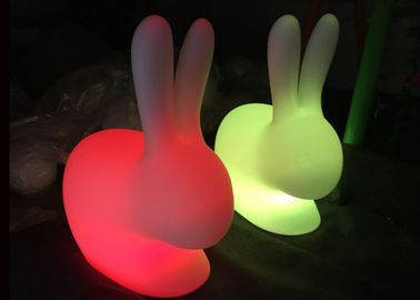 Китай Стул кролика мебели зарева детей приведенный игрой с красочным светом, пластиковым материалом поставщик