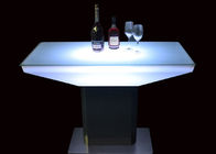 Ночь кальяна полиэтилена освещает вверх таблицу клуба мебели с красочным светом СИД