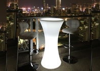 Китай Высокая круглая мебель таблицы коктейля установленная с красочным освещением компания