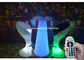 Мулти мебель/дистанционное управление патио СИД цветов освещают вверх на открытом воздухе мебель поставщик
