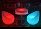 Никакая сложенная мебель света СИД не освещает вверх стулья и таблицы для украшения поставщик