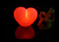 Романтичное сердце сформировало настольную лампу с Мулти цветами изменяя регулятор поставщик